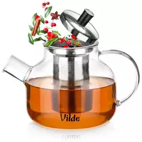 Arbatinukas su nerūdijančio plieno sieteliu Vilde 850 ml