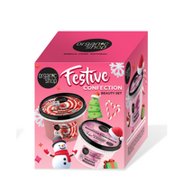ORGANIC SHOP, Festive Confection Beauty Set, kūno priežiūros rinkinys, 250ml