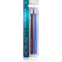 MEDIBLANC Toothbrush Silk dantų šepetėlis su švelniais šereliais 2 vnt.