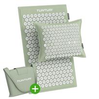 Akupresūros kilimėlis su pagalve Tunturi Pro, Mint/žalias