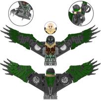 Žmogus-voras statybinis kaladėlių minifigūrėlės žaislas dovanai
