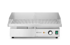 Briaunota grilio plokštė, HENDI, Budget Line, 220-240V/3000W, 550x430x(H)240mm
