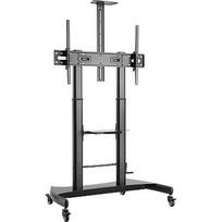 Gembird Height adjustable TV floor stand with caster wheels, 60-100" TVS-100T-02