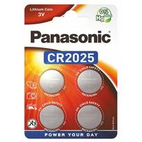 Baterija Panasonic Lithium CR2025 (4 vnt.)
