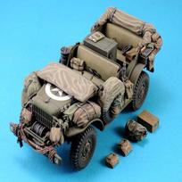 1/35 Dervos nenudažytas modelio rinkinys, Džipo laikymo dėžės ir priedai, nesurinktas ir nenudažytas GK 761T bedugnė