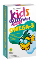 JONAX Omega-3 Smart Gummies kramtomosios pastilės, 45 vnt.