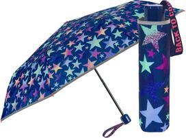 Vaikiškas skėtis PERLETTI Stars, tr., atspindintis šviesą