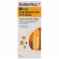 BetterYou Vitaminas B12 purškiklis, Abrikosas – 25 ml