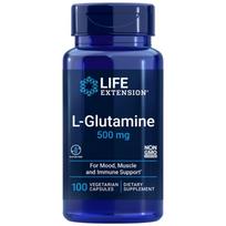 Life Extension L-glutaminas 500 mg - 100 kapsulių