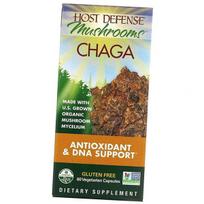 Chaga Mushroom, Host Defense Mushrooms Chaga, Fungi Perfecti  60vegcaps (71441010) 60vcaps