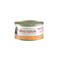 Almo Nature HFC Mousse Tuna with Shrimps 70g, Svoris 70 g