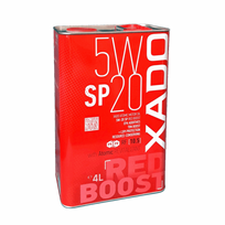 Automobilio variklio tepalas XADO 5W20 SP, sintetinis, 4 l