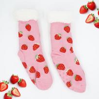 BARAMOOR šiltos kojinės "Strawberry"