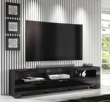 Tv staliukas Szynaka Meble Phantom, juodas