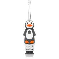 Brush Baby WildOnes WildOne elektrinis dantų šepetėlis +2 pakaitinės galvutės vaikams Penguin 1 vnt.