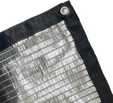 "BeGrit" automobilio markizė 75% UV apsaugos atspalvis Tinklas Automobilinis šuo su kilpomis 3 m x 4 m Burės apsauga nuo saulės Aliuminio atspindintis atspalvis Audinys Automobilių apsaugos plėvelė Aliuminio plėvelė balkonui Šiltnamis Sodas Terasa