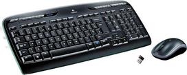 "Logitech MK330" belaidės klaviatūros ir pelės komplektas, 2,4 GHz ryšys per USB "Unifying" imtuvą, 4 programuojami G-klavišai, nuo 12 iki 24 mėnesių baterijos veikimo laikas, asmeninis / nešiojamasis kompiuteris, ispaniškas QWERTY išdėstymas - juoda