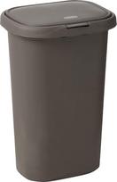 "Rubbermaid" plastikinė šiukšliadėžė su dangčiu "Spring Top", 49,2 litro, pilka, 49,2 litro