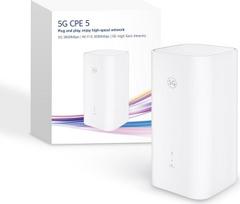 5G CPE 5, H155, 5G maršrutizatoriaus SIM kortelė, "Wi-Fi 6 AX3000", DL 3600Mbps/s/UL 500Mbps, 9 dBi stiprumo antena, LAN/WAN ryšys, "Wi-Fi" diagnostika, namų plačiajuostis tinklelis, 30 mėn. garantija