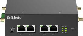 D-Link DWM-314-G 5G M2M VPN maršrutizatorius (tvirtas pramoninis 5G NR maršrutizatorius, dvi SIM kortelės, daiktų interneto šliuzas, nuotolinis stebėjimas, SA, NSA, 4G LTE Cat 19, 4 x Gbps prievadai, "OpenVPN/WireGuard" klientas, 9-36V DC)
