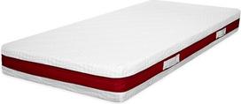 FRANCO Wellness Comfort 2-in-1 šaltųjų putų čiužinys su 7 zonomis - vidutiniškai kietas ir kietas - apverčiamas čiužinys - kietumas H3 ir H4 - aukštis 19 cm - antibakterinis užvalkalas ir kvėpuojantis 3D audinys - 90 x 200 cm
