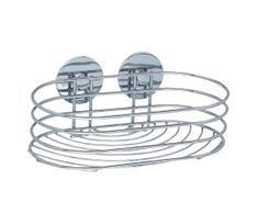 WENKO 18775100- Lentyna TURBO-LOC, apvali, plieninė, 23,5x13,5 cm, blizgus chromas