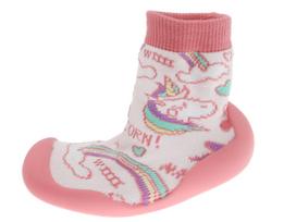 Beppi Barefoot kambarinės šlepetės mergaitėms Vienaragis/Unicorn 2202202, įvairių spalvų, 27