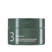 Numbuzin No.3 Pore & Makeup Cleansing Balm with Green Tea and Charcoal - valomasis balzamas, 85 g
