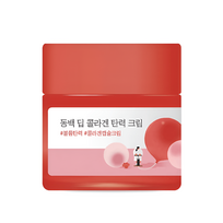 Round Lab Camellia Deep Collagen Firming Cream - stangrinamasis veido kremas, 50 ml