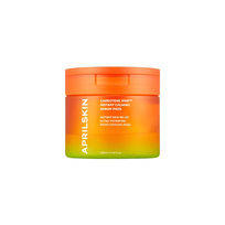 APRILSKIN Carrotene IPMP Instant Calming Serum Pads raminantys serumo diskeliai, 80 vnt.
