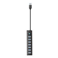 Orico PW7U USB į 7x USB 3.0 hub adapteris (juodas)