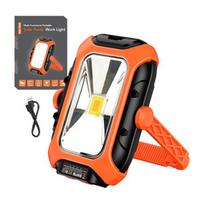 Dirbtuvėms skirta lempa su saulės paneliu Superfire GM05 - 500 lm, powerbank.