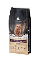 WOLFOOD ORIGINAL CAT & KITTEN - be grūdų katėms ir kačiukams - 10 kg