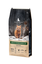 WOLFOOD Adult Sterilized Cat Grain Free, be grūdų sterilizuotoms katėms - 10 kg