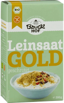 BAUCK HOF traiškyti auksinių linų sėmenys, ekologiški, 200 g