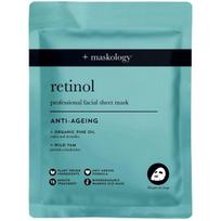 maskology RETINOL Professional Sheet Mask lakštinė veido kaukė su retinoliu, 22 ml