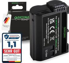 PATONA Premium baterija EN-EL15b 2400mAh, skirta pakeisti Nikon EN EL15 ENEL15b Suderinama su Nikon 1 V1 Z6 Z7 D7000 D7100 D7200 D7500 D600 D610 D750 D800 D810 D850 Fotoaparato rankena 12MB-D15MB-D17