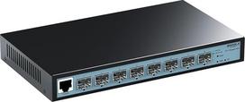 SODOLA 8 prievadų 10Gb L3 valdomas komutatorius su 8X10G SFP+ prievadais, jungčių agregavimas/QoS/VLAN/IGMP, montuojamas ant sienos, be ventiliatoriaus, 10Gb daugiagubo tinklo komutatorius, 3 lygmens valdymas
