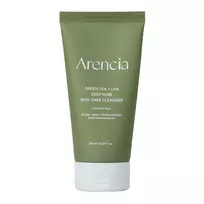 Arencia - Green Tea + LHA Deep Pore RIice Cake Cleanser - Veido Prausimosi Priemonė su Žaliąja Arbata - 150ml