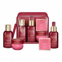 Midnight Cherry Luxury Travel Wash Bag Gift Set Dovanų rinkinys