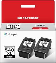 540 XL juodos spalvos spausdintuvo kasetės PG 540 540 540XL, skirtos "Canon" PG540 PG-540 XL, skirtos "Canon Pixma TS5150 TS5151 MG3550 MG3600 MG3650 MG3650s MG4200 MX475 MX530 (2 pakuotės)