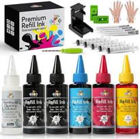 GOODTINTAS "Canon" PG-545 arba 545XL, CL-546 arba 546XL, PG-512, PG-510, CL511, CL-513 rašalo kasečių pildymo rinkinys + priedai + 50 ml valymo galvutės