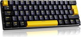 LexonElec x Magic-Refiner MK37 UK Layout 60% laidinė žaidimų klaviatūra su magnetiniu jungikliu, keičiamu karštuoju būdu 8000Hz greitojo paleidimo 0,04mm RT tikslumu, 0,125ms vėlavimo RGB apšvietimas, skirta PC/Mac (žvaigždėta juoda)