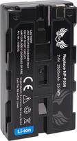 SK baterija "Sony NP-F550" | 3500 mAh - LG elementai - Baterija NP-F750 NP-F770 NP-F770 NP-F960 NP-F970 NP-F970 NP-F980 // Blykstės Vaizdo lempos Lauko monitoriai