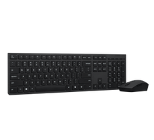Lenovo Professional Wireless Rechargeable Combo Keyboard and Mouse | Keyboard and Mouse Set | Wireless | Mouse included | Bluetooth | Estonian | Rechargeable professional | Grey