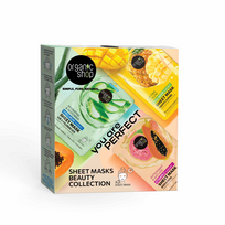 ORGANIC SHOP, You are perfect, veido priežiūros rinkinys, 3 lakštinės veido kaukės