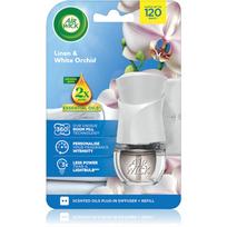 Air Wick Linen & White Orchid elektrinis oro gaiviklis su užpildu 19 ml