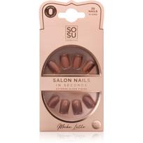 SOSU Cosmetics Salon Nails Priklijuojami nagai atspalvis Mocha Latte 30 vnt.