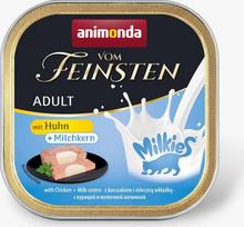 Animonda Vom Feinsten Adult Milkies with Chicken and Milky Filling - Wet Food for Cats - 100g
