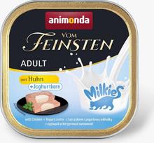 Animonda Vom Feinsten Adult Milkies with Chicken and Yogurt Filling - Wet Cat Food - 100g
